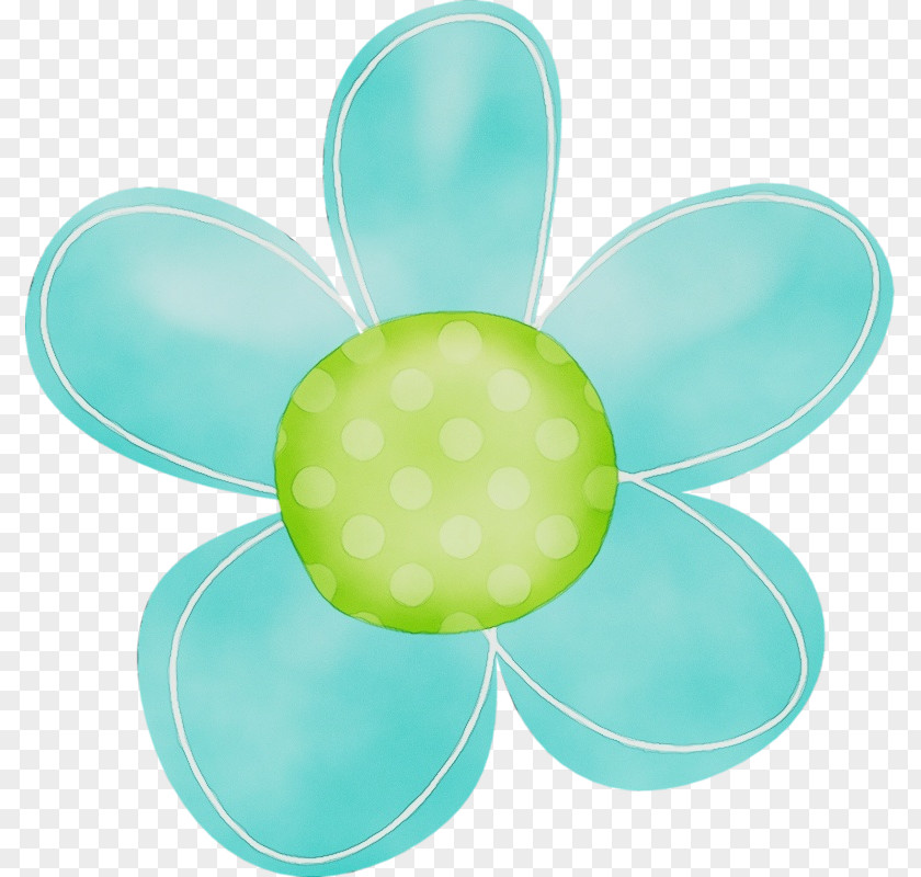 Petal Turquoise Green Aqua Circle PNG