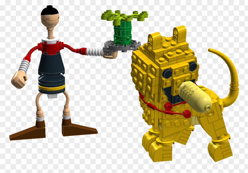 Popeye Olive Robot PNG