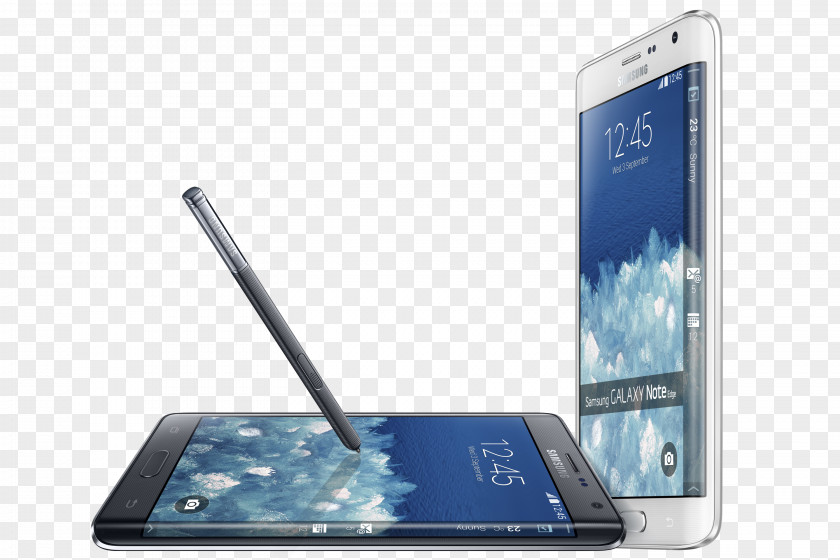 Samsung Galaxy Note Edge 4 Smartphone Android Lollipop PNG