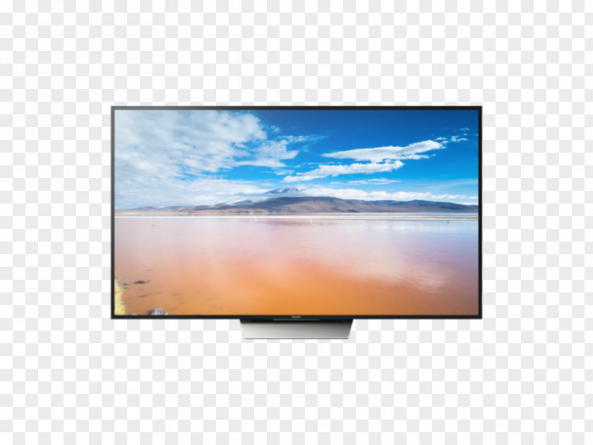 Sony 4K Resolution LED-backlit LCD High-dynamic-range Imaging Smart TV Television PNG
