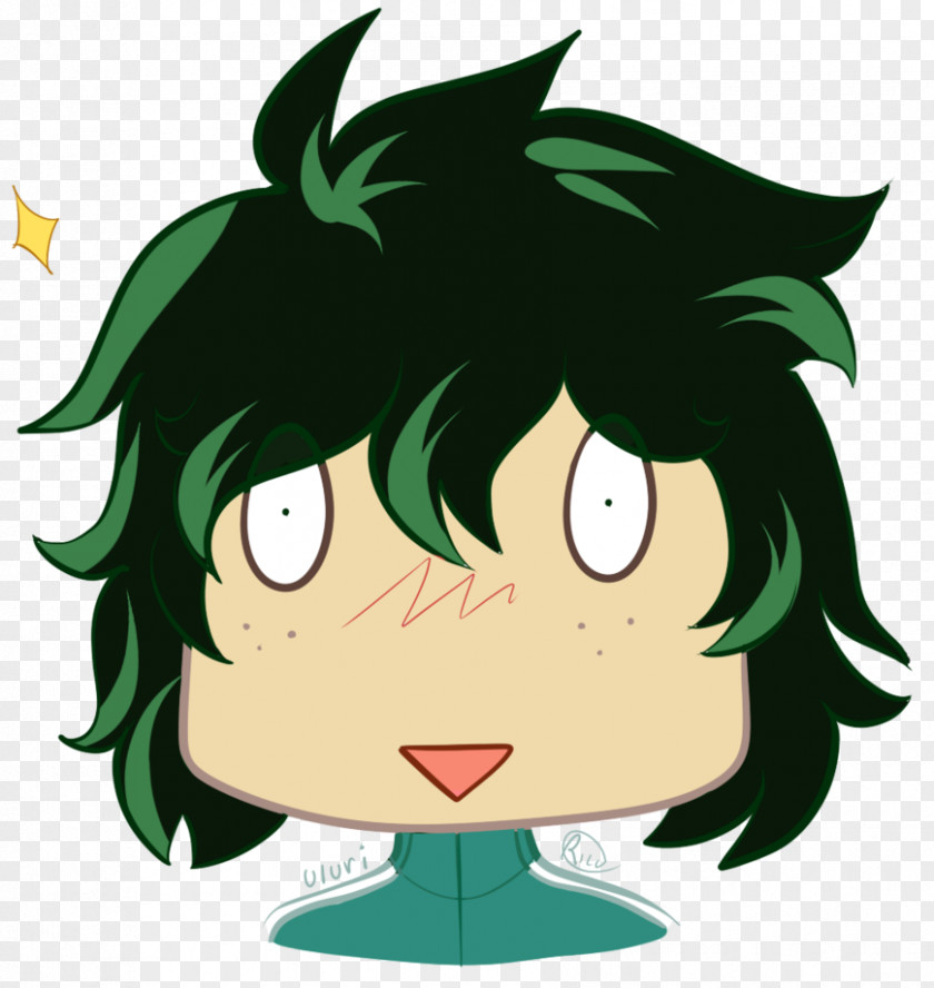 Deku My Hero Academia Cartoon Clip Art PNG