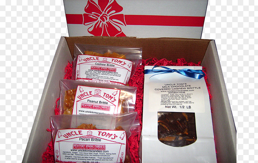 Gift Brittle Uncle Tom's Newport School Candies Fudge PNG