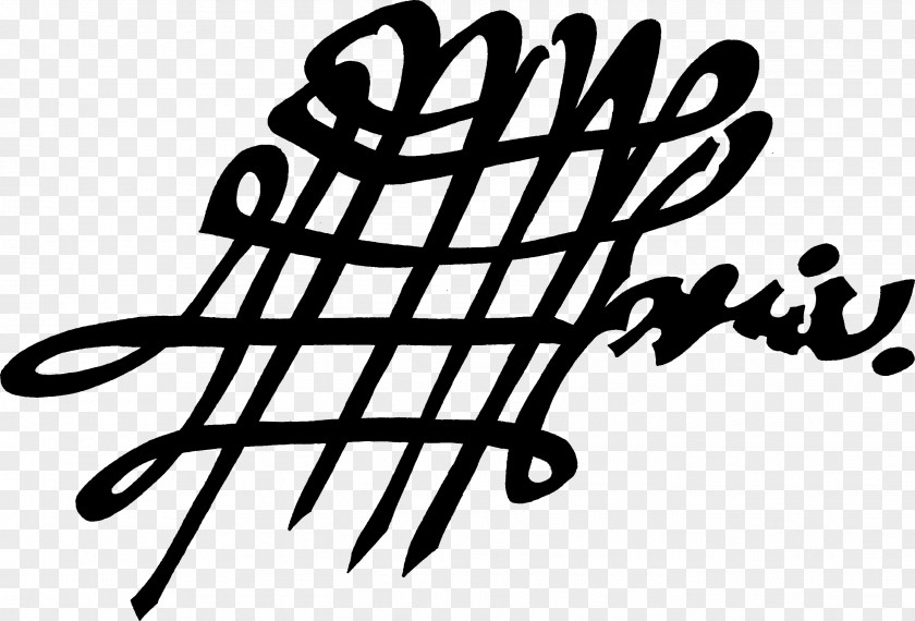 Middle Ages Manu Propria Abbreviation Signature Phrase PNG