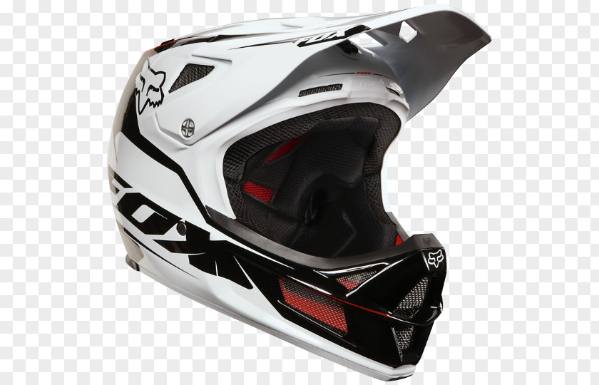 Motorcycle Helmets Bicycle White Fox Racing Yellow PNG