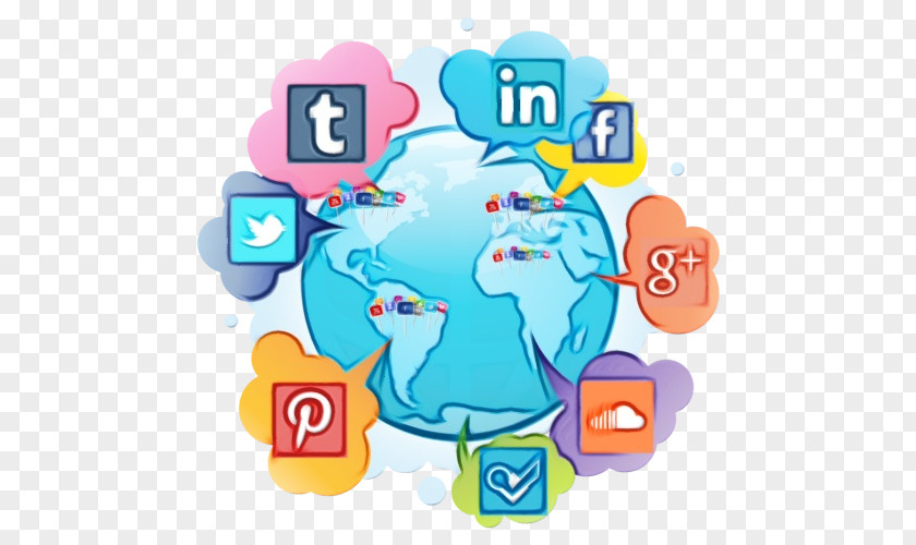 Sharing Organization Digital Marketing Background PNG