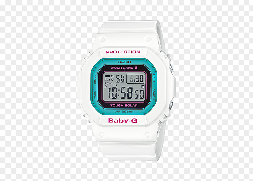 Watch G-Shock Solar-powered Casio Radio Clock PNG