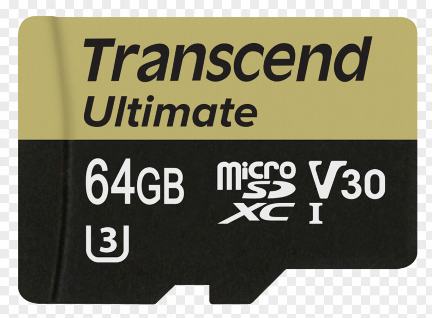 Camera Flash Memory Cards Secure Digital MicroSD Transcend Information Computer Data Storage PNG