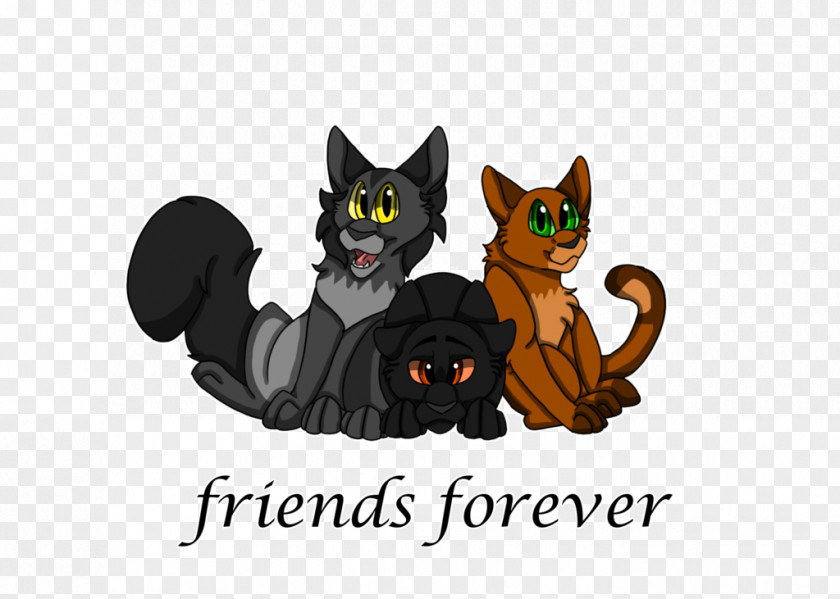 Friends Forever Kitten Cat Dog Canidae Mammal PNG