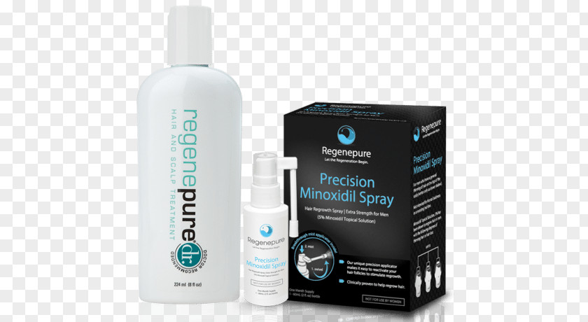 Hair Minoxidil Regenepure DR Loss & Scalp Treatment Management Of Lotion PNG