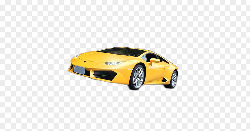 Yellow Sports Car Lamborghini Gallardo Aventador PNG