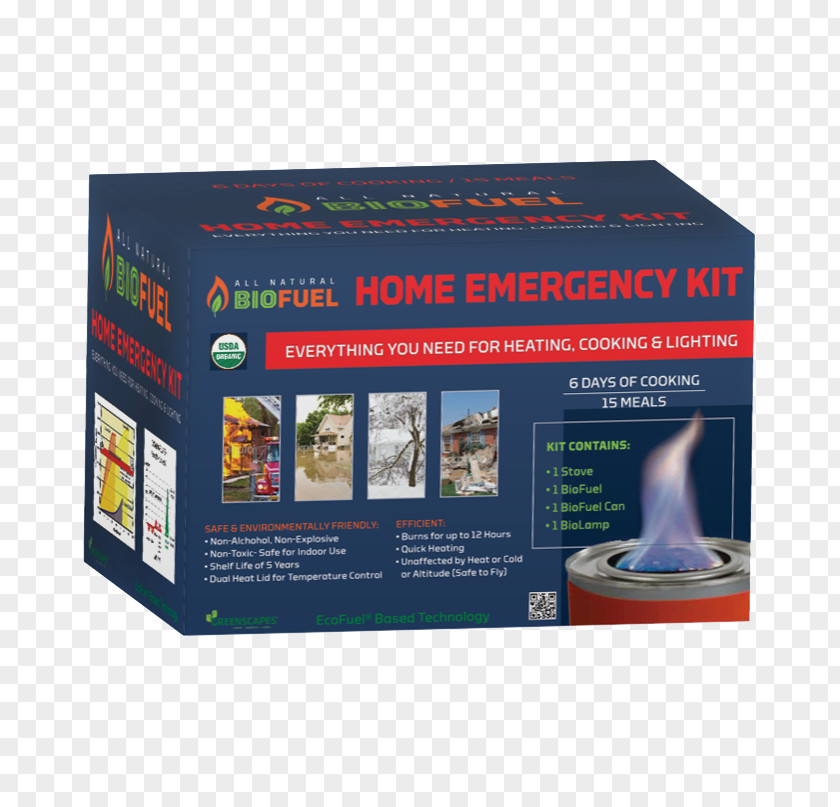 Emergency Kit Biofuel Portable Stove Tin Can Catering PNG