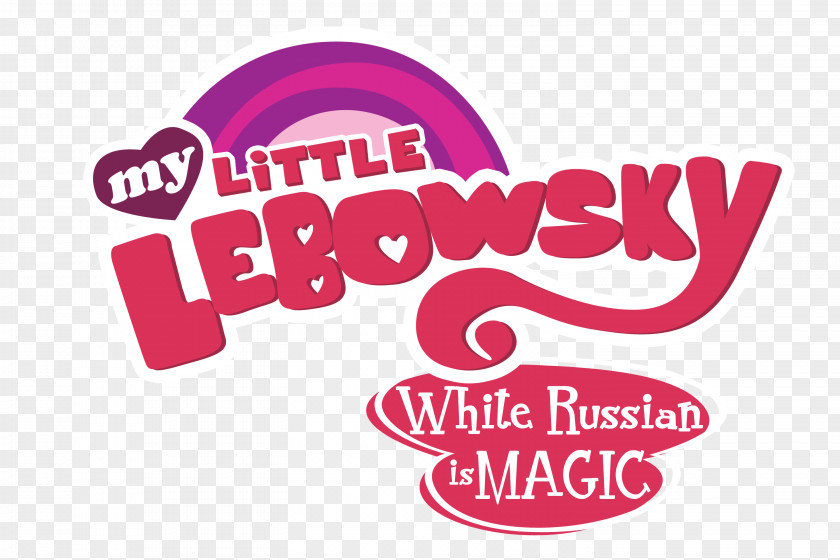 Lebowski Logo Brand Font Product Pink M PNG