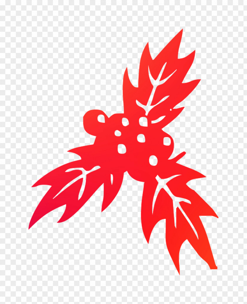 Maple Leaf Clip Art Line RED.M PNG