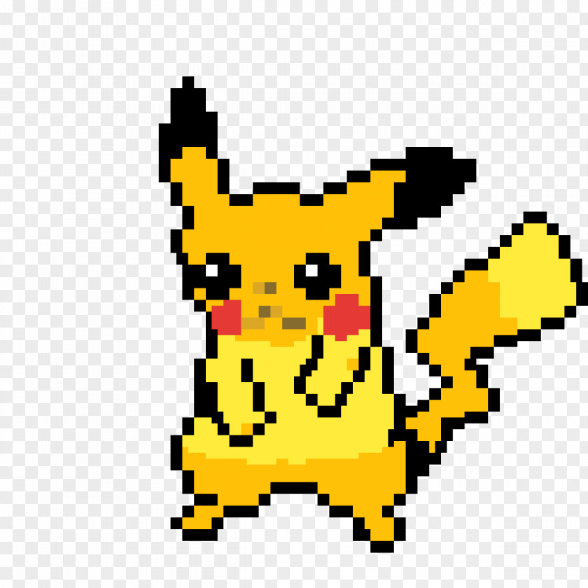 Pixel Animal Art Pikachu Sprite Video Games Raichu GIF PNG