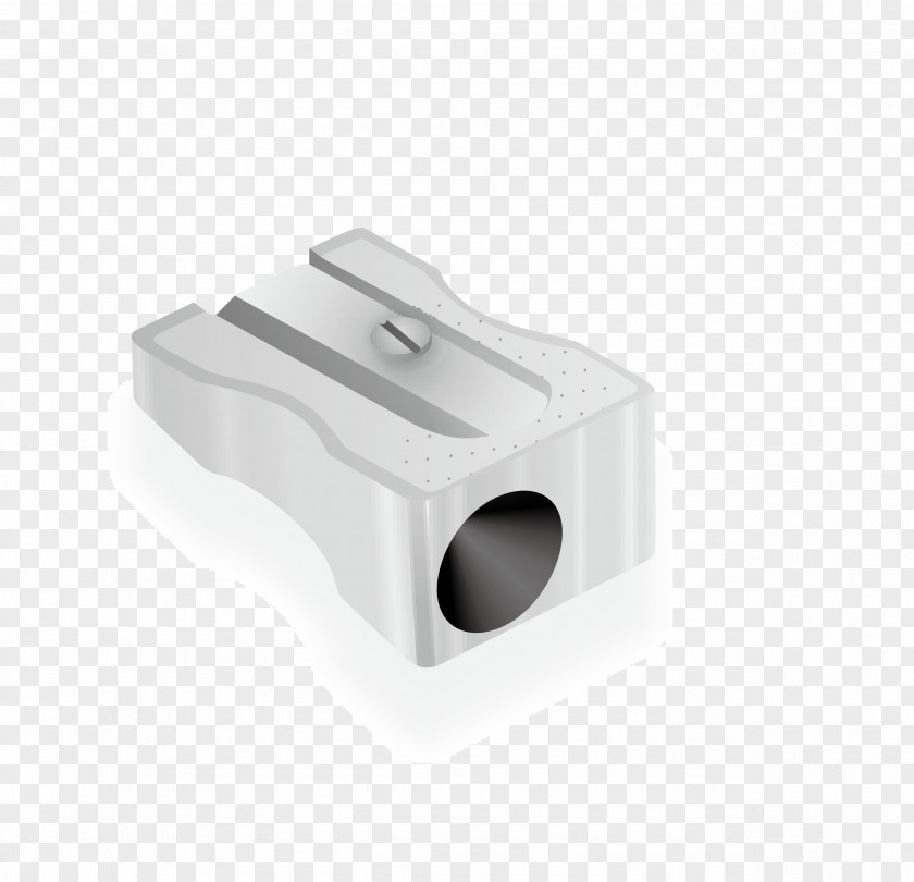 Pretty Silver Pencil Sharpeners Sharpener Drawing PNG
