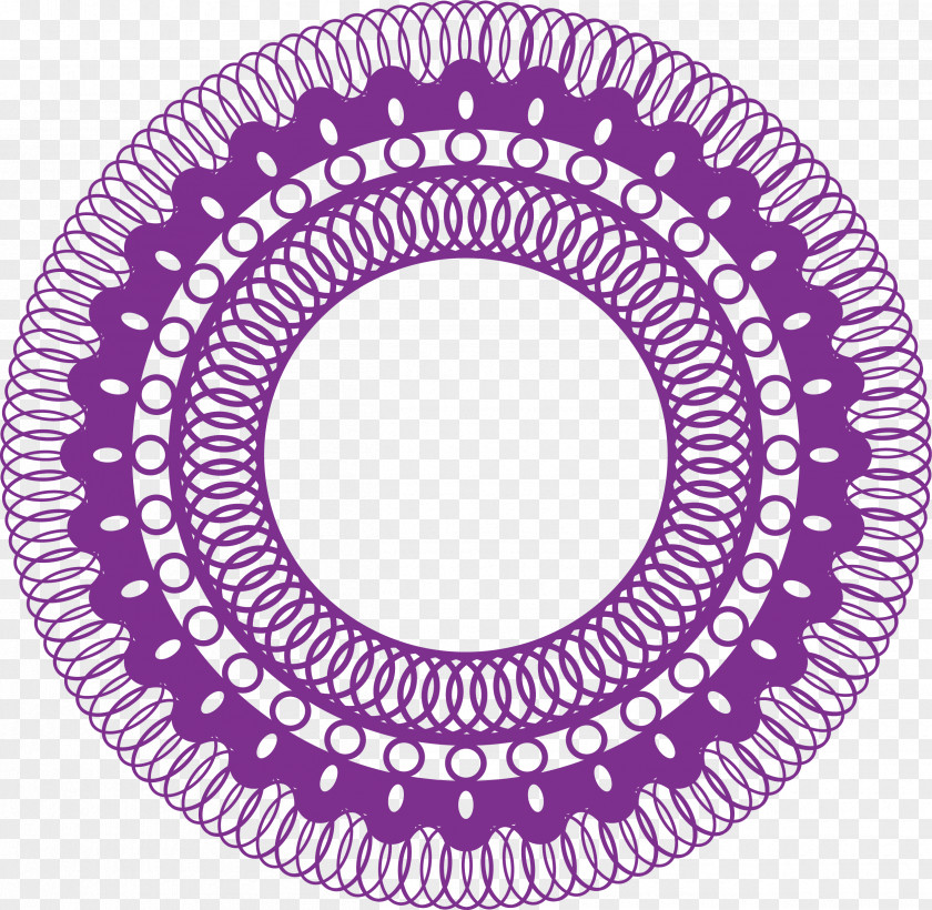 Purple Spiral Lace Edge India Pale Ale Beer Brewing PNG