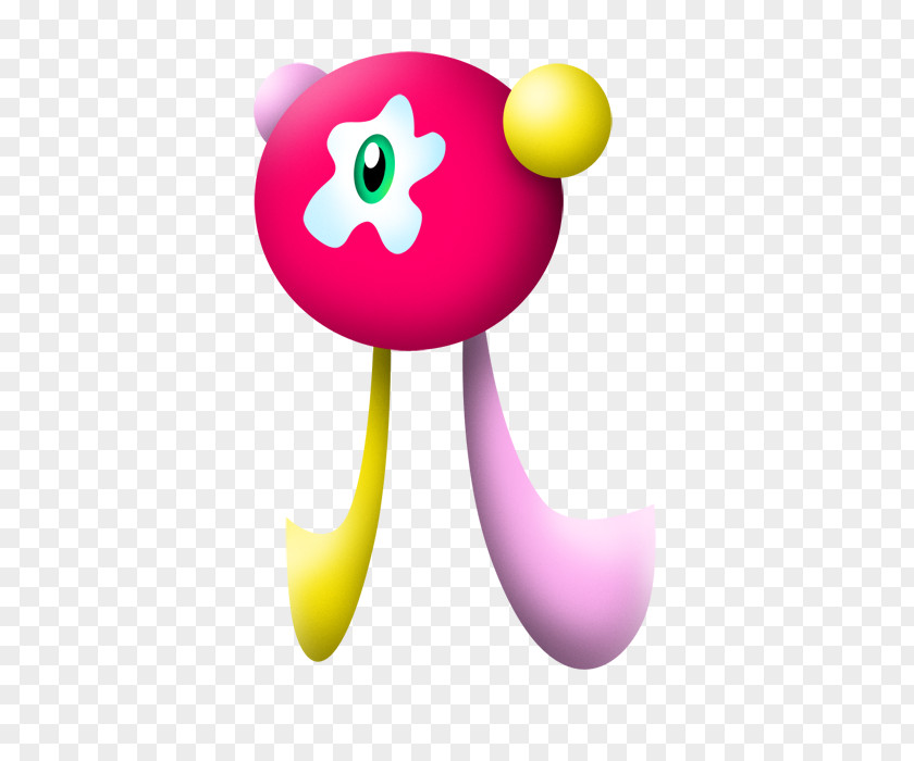 WISP Sonic Colors Pink Cyan Art PNG