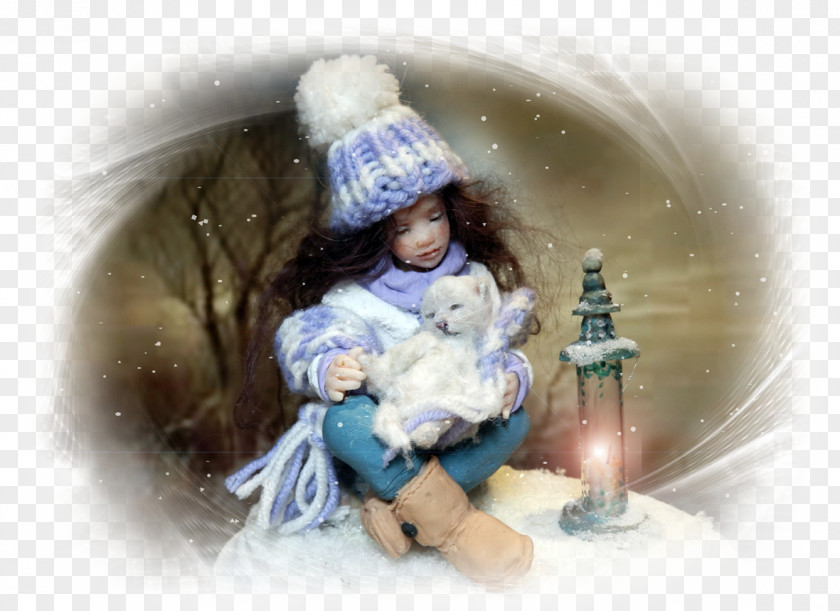 Child Doll Winter PNG