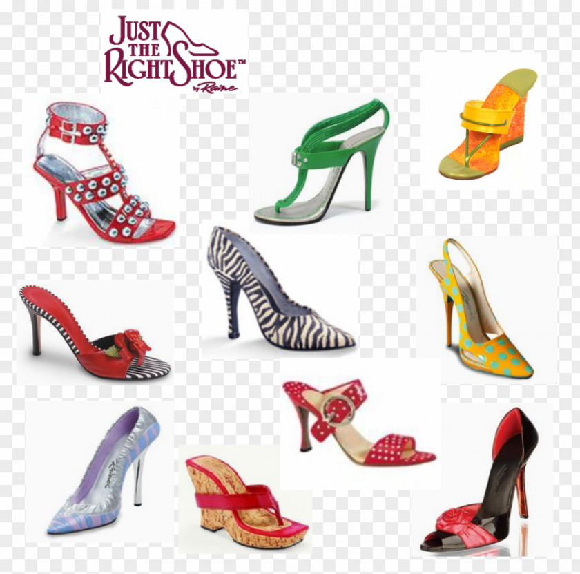 Design Plastic High-heeled Shoe PNG