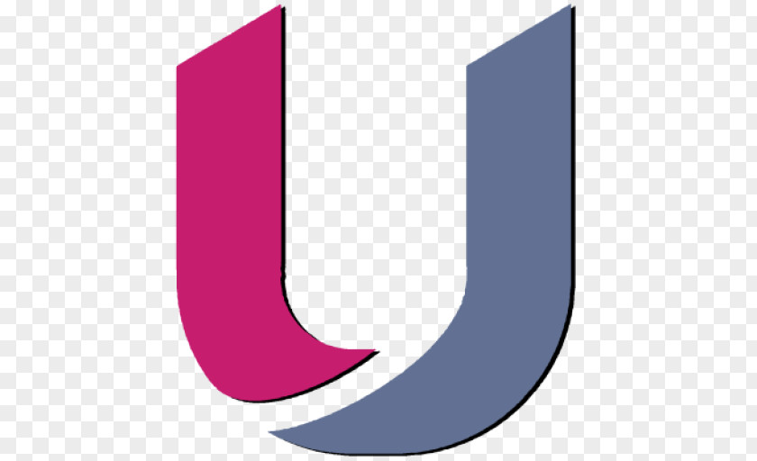 Line Logo Pink M Font PNG