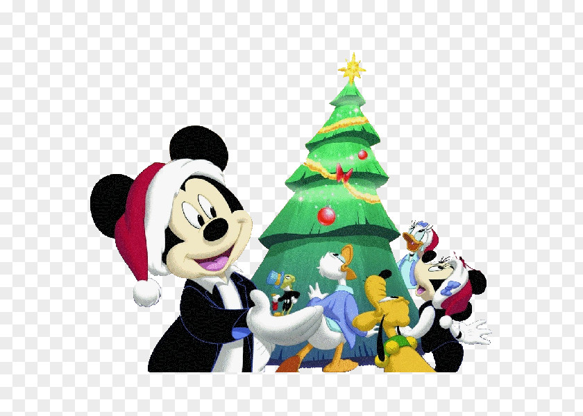 Mickey Mouse Donald Duck Minnie Christmas Daisy PNG