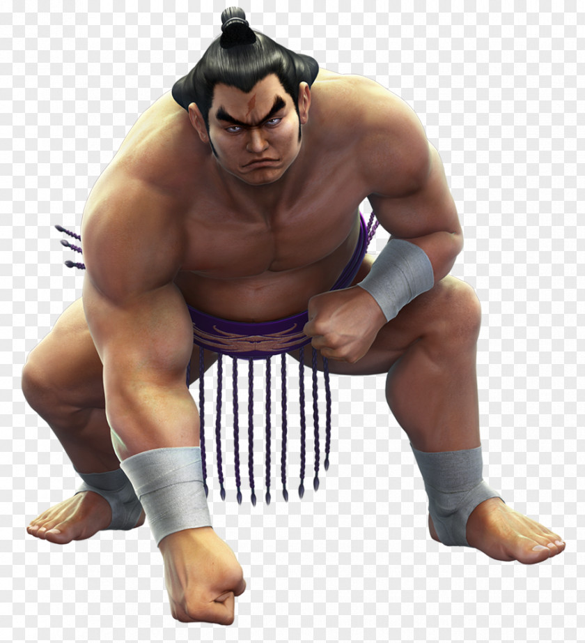 Sumo Man Painted Tekken 6 5 2 Ganryu PNG