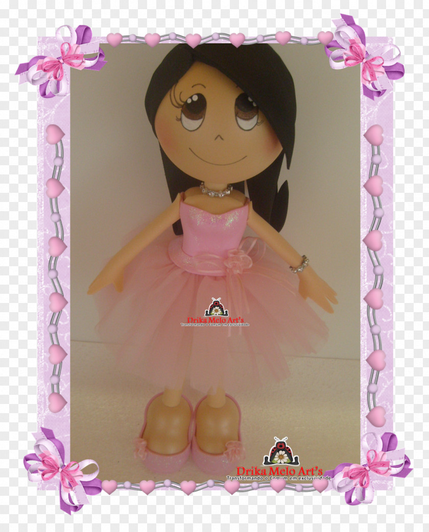 Doll Pink M Figurine RTV PNG
