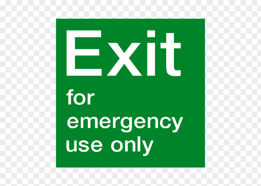 Emergency Exit Fire Escape Sign Evacuation Safety PNG