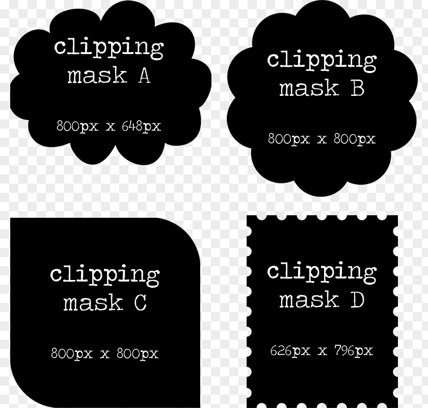 Mask Clipping Path Illustrator PNG