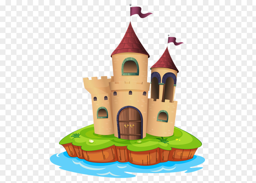 Pink Castle Royalty-free Cartoon Stock Photography PNG