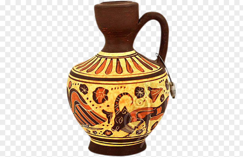 Vase Jug Pottery Of Ancient Greece Oenochoe PNG