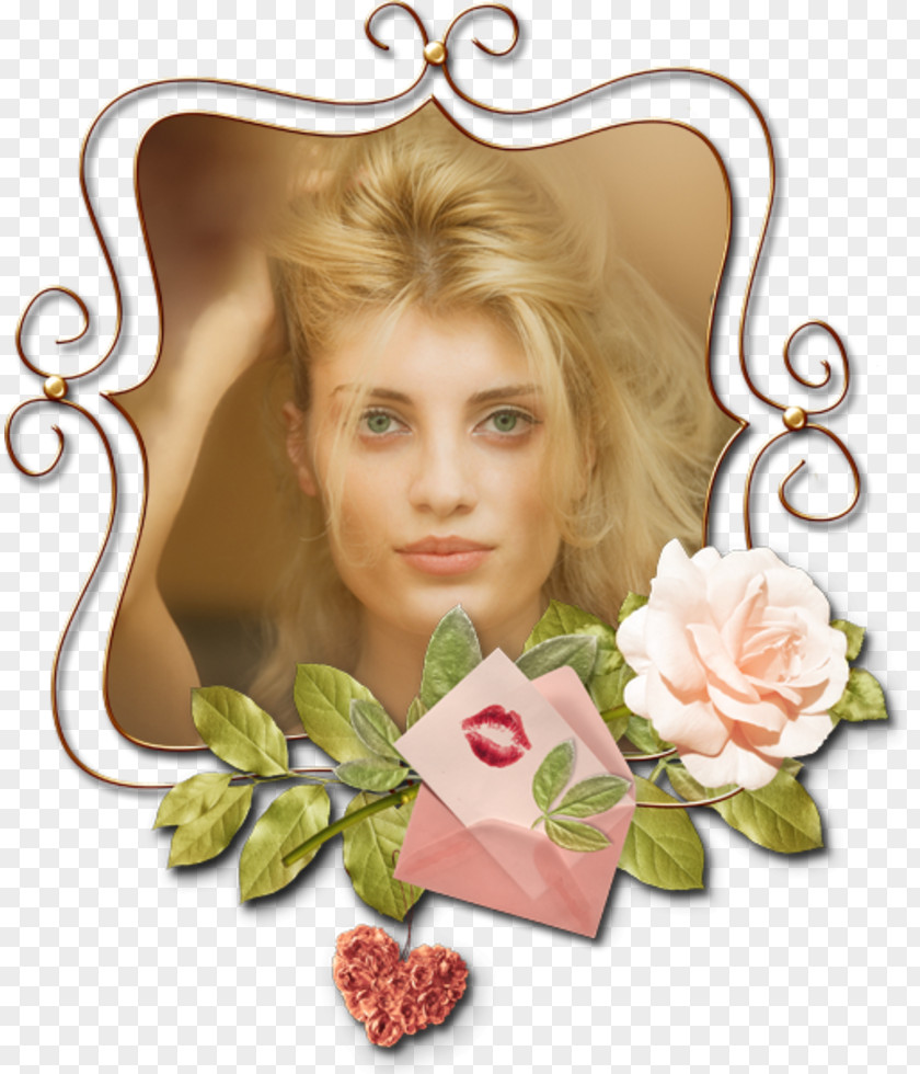 Picture Frames Garden Roses Animation PNG