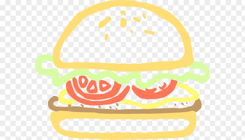 Hamburger Outline Cliparts Cheeseburger Fast Food Chicken Sandwich Clip Art PNG