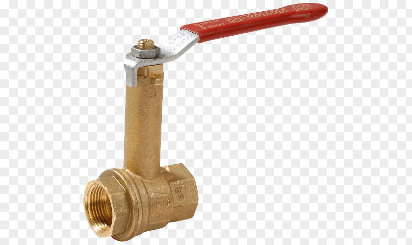 Brass Ball Valve Gas Liquid PNG