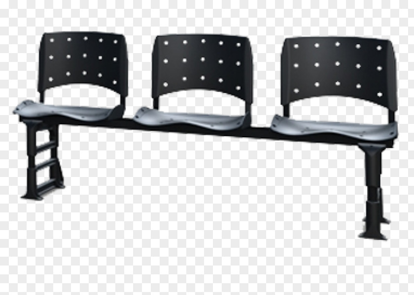 Chair Spar Black Plastic Table PNG