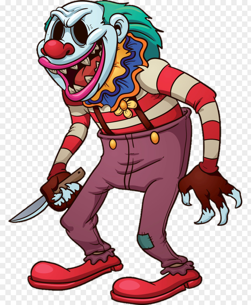 Clown Evil Clip Art PNG