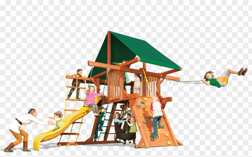 Playground Clipart Equipment Outdoor Playset Swing Slide PNG