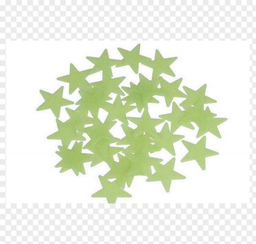 Star Dark Phosphorescence Toy Sticker PNG