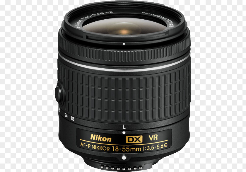Camera Lens Digital SLR Nikon D3400 D3300 AF-S DX Zoom-Nikkor 18-55mm F/3.5-5.6G PNG