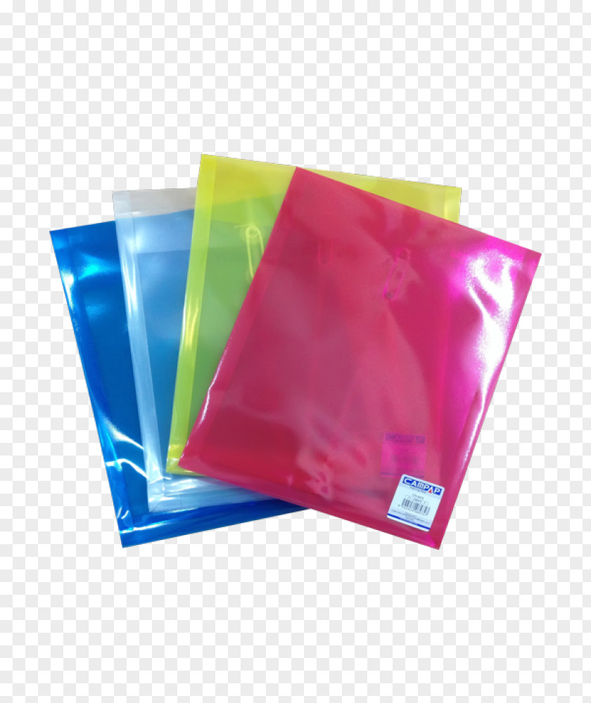 Envelope Folder Plastic Magenta Rectangle PNG