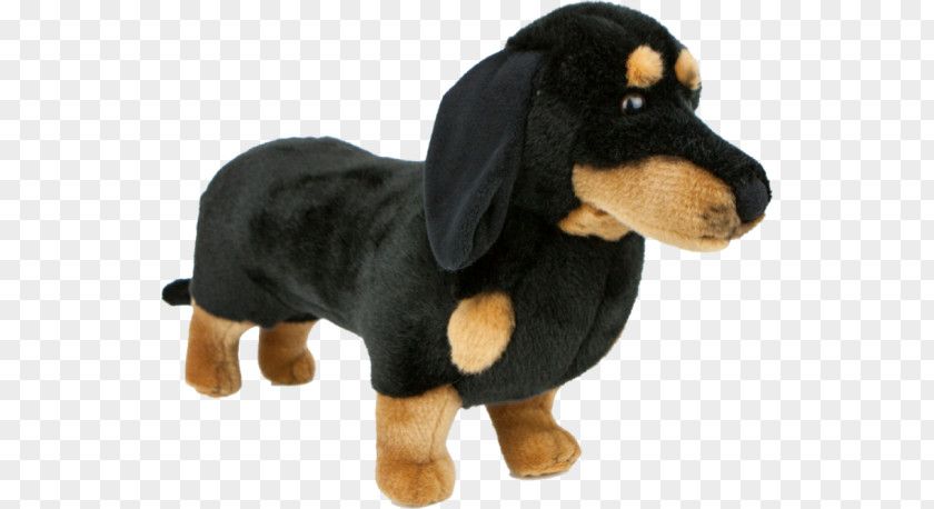 Puppy Dachshund Black And Tan Coonhound Stuffed Animals & Cuddly Toys Bocchetta Plush PNG