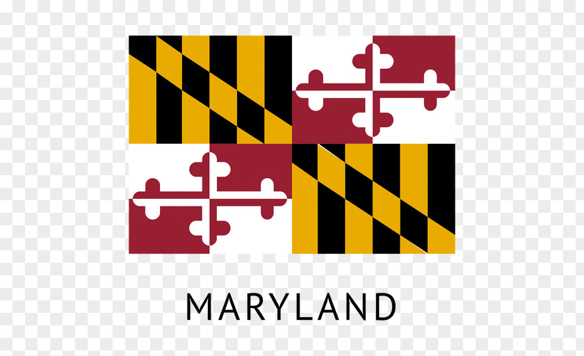 Flag Baltimore Of Maryland State Canvas PNG