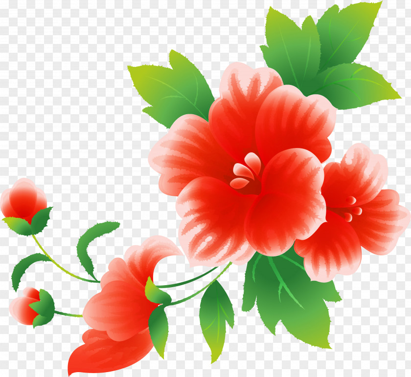 Flowers Pink Clip Art PNG