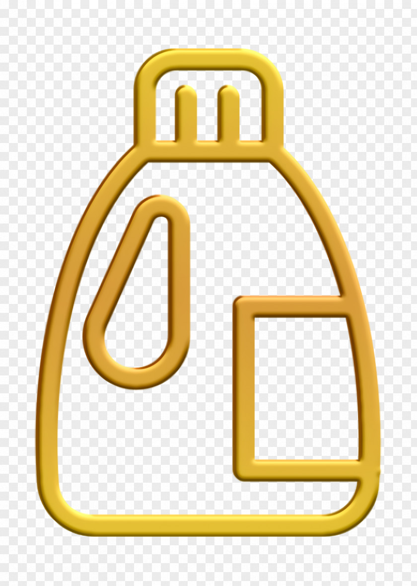 Icon Linear Laundry Symbols Bleach PNG