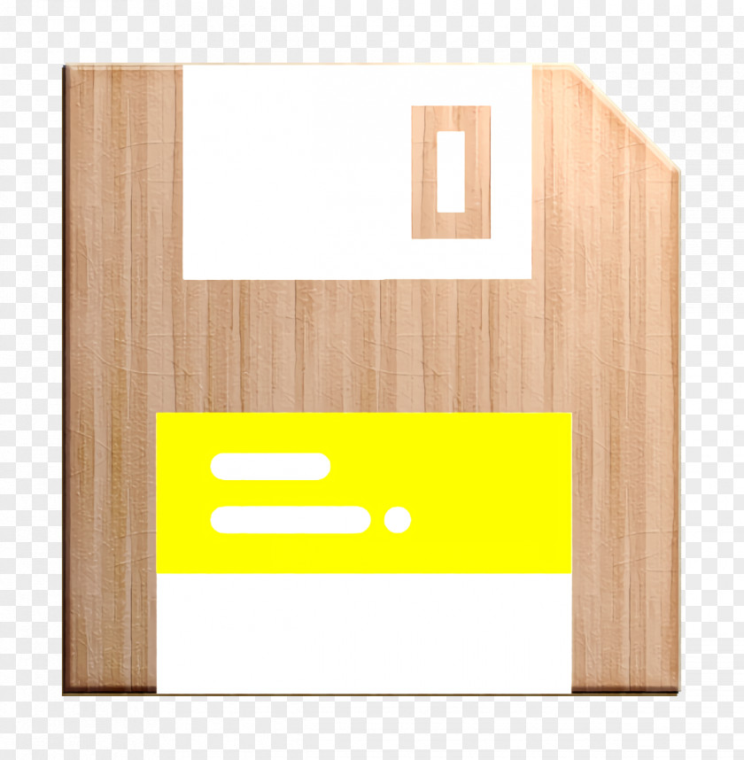 Plywood Material Property Save Icon Essential PNG