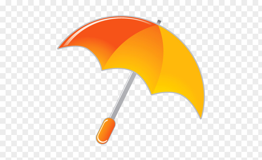 Yellow Cartoon Umbrella Stock Photography Icon PNG