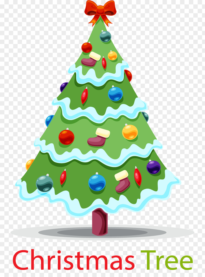 Christmas Ice Cream Tree Ornament PNG