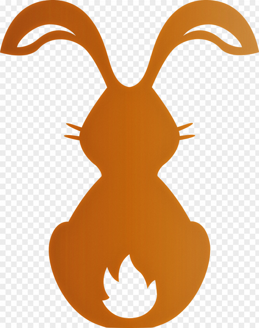 Cute Bunny Easter Day PNG