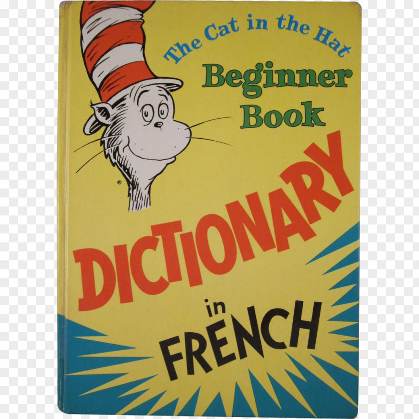 Dr. Seuss The Cat In Hat Beginner Book Dictionary Spanish Hardcover Amazon.com PNG