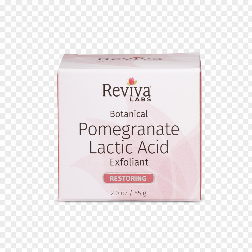 Pomegranate Cream Skin Exfoliation Elastin Reviva Laboratories PNG